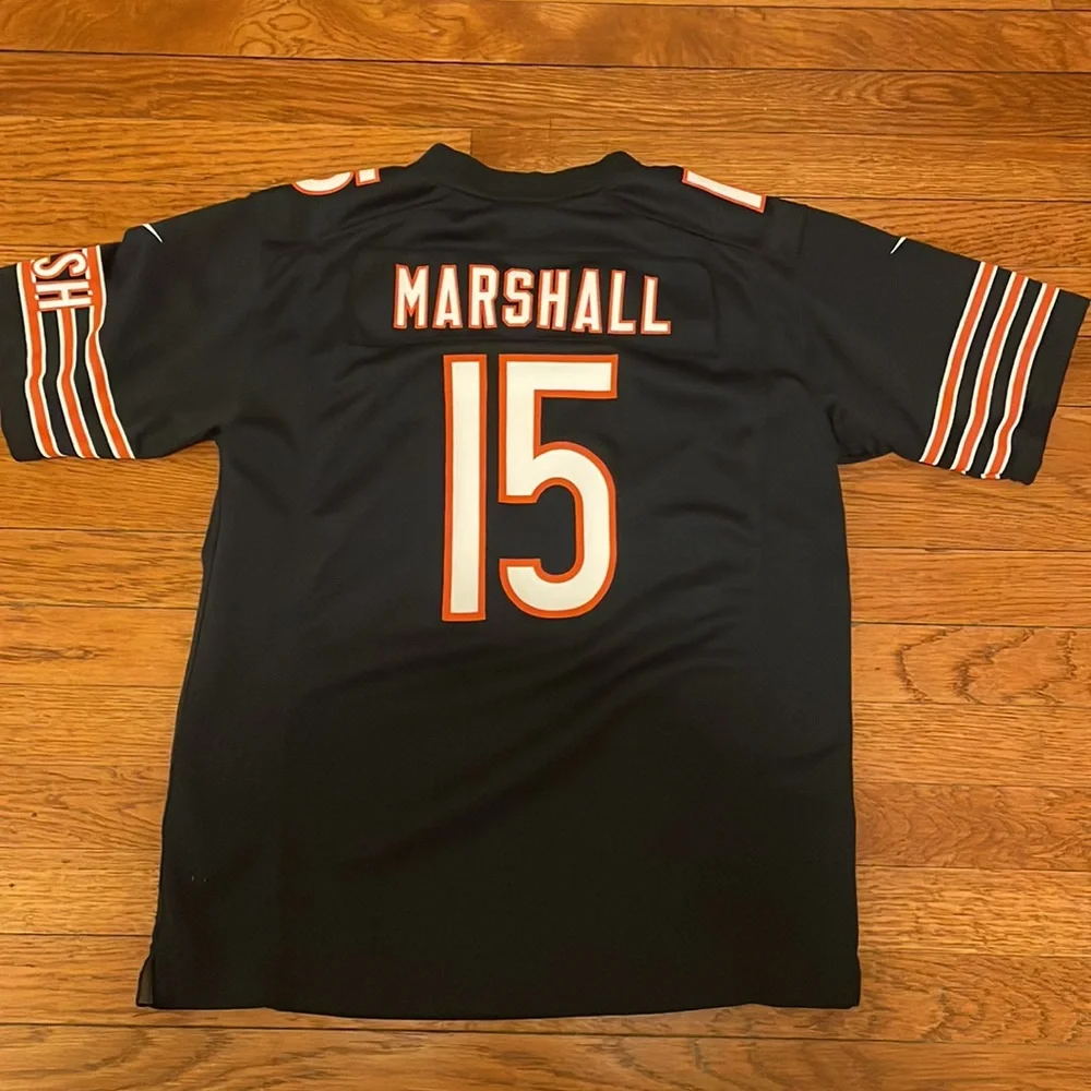 Chicago Bears Brandon Marshall Jersey. EUC. Size L (14-16)